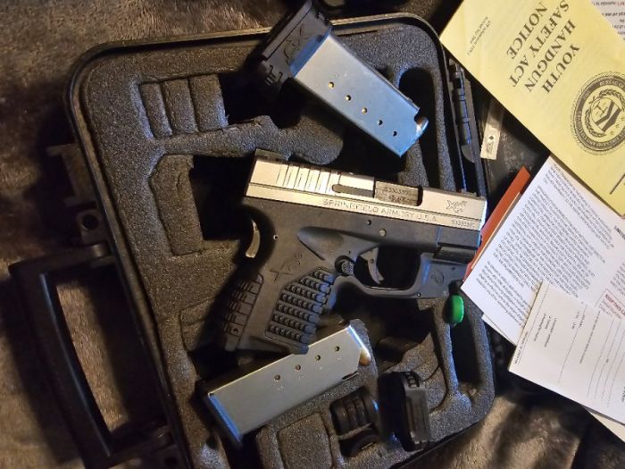 Springfield XDS .45 with extras