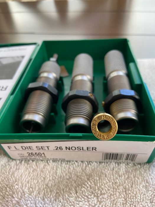 26 and 28 NOSLER BRASS AND DIES