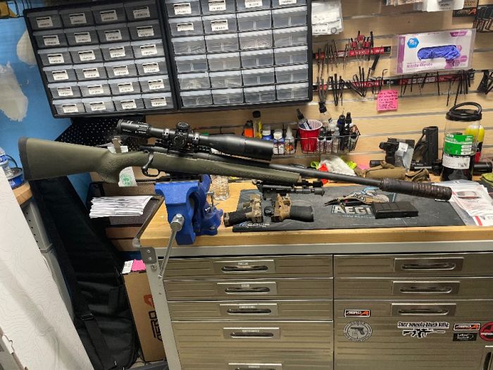 Howa 1500 308 with scope and bipod