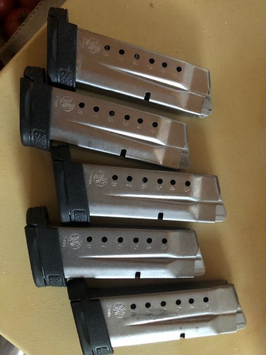 S&amp;W M&amp;P Shield 9mm magazines