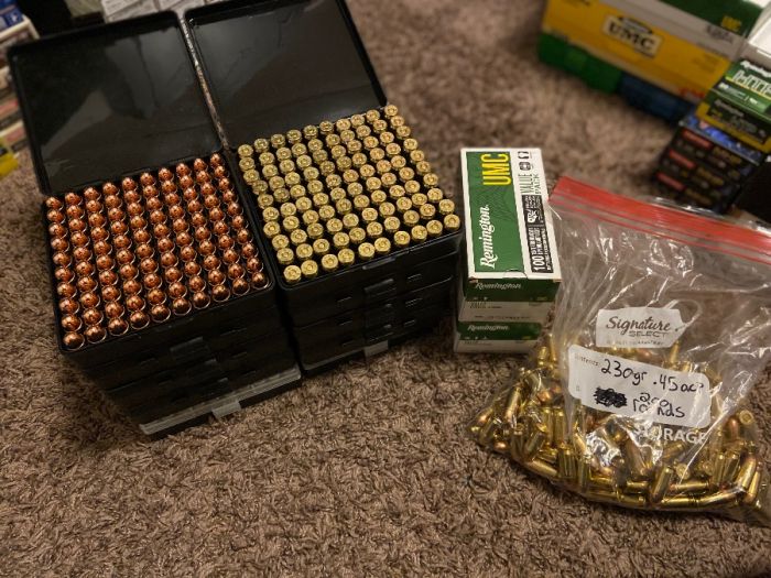 .45 ACP ammo