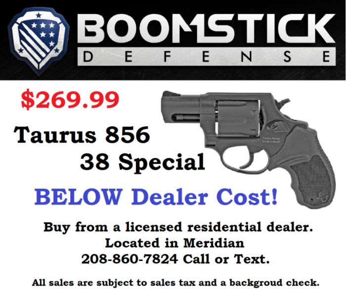*New* Taurus 856 38 SP Below Dealer Cost! $269.99