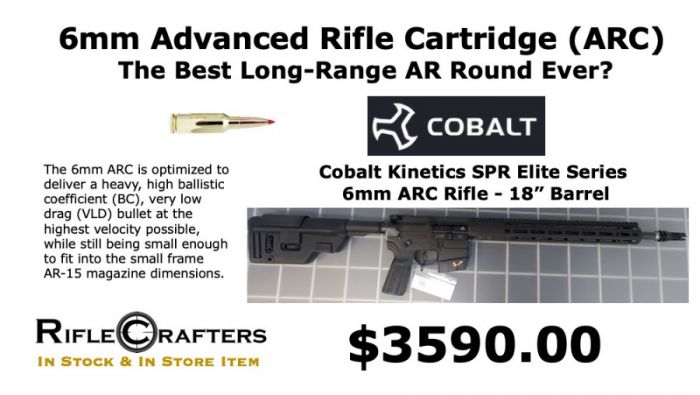 Cobalt Kinetics SPR-A-Elite-6mm ARC-18-CF-BLACK