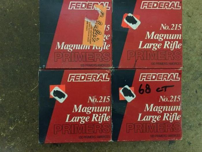 Federal Large Rifle Magnum Primers