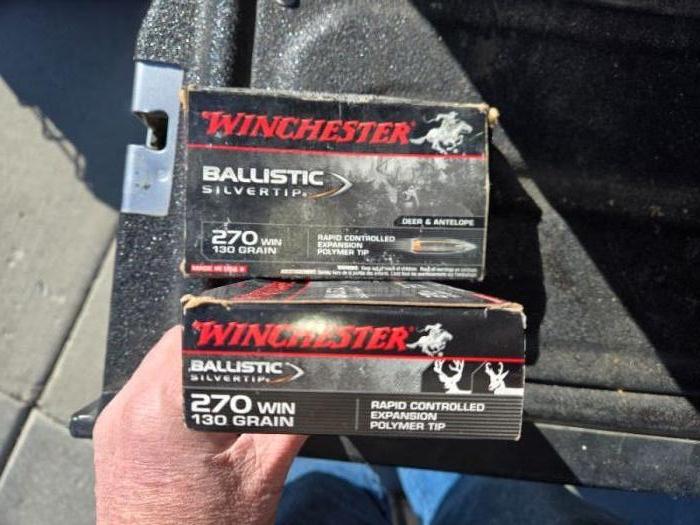 270 Win 130 Gr. WINCHESTER BALLISTIC SILVER TIP