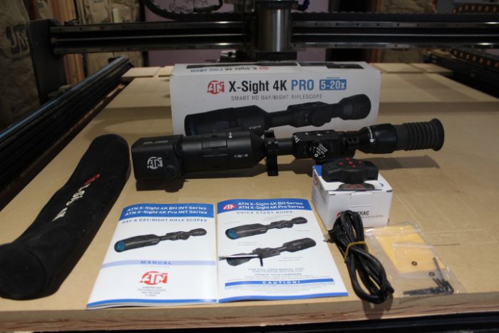 ATN X-Sight 4K Pro 5-20x rifle scope