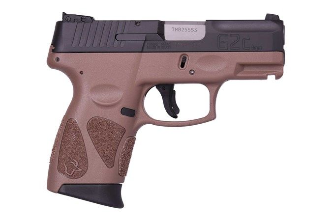 Taurus G2C 9mm FDE/Blk 3.2&quot; 12+1 with 2 mags 12+1