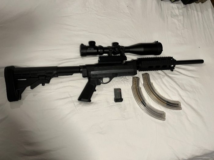 Remington 597 VTR 22 LR Tactical