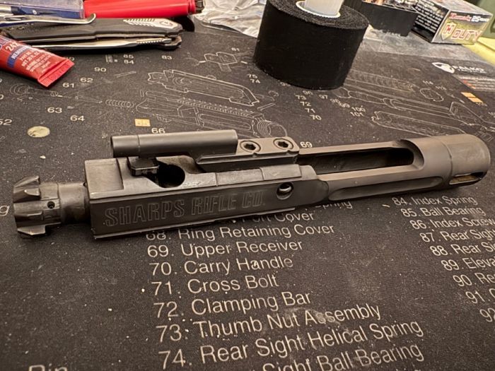 Sharp’s Rifle Co adjustable BCG 5.56